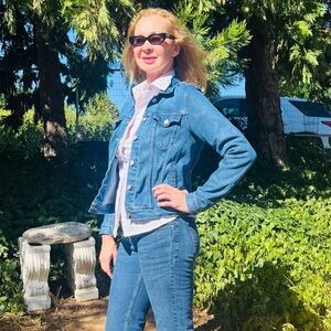 GAP Blue Jean Jacket for Women